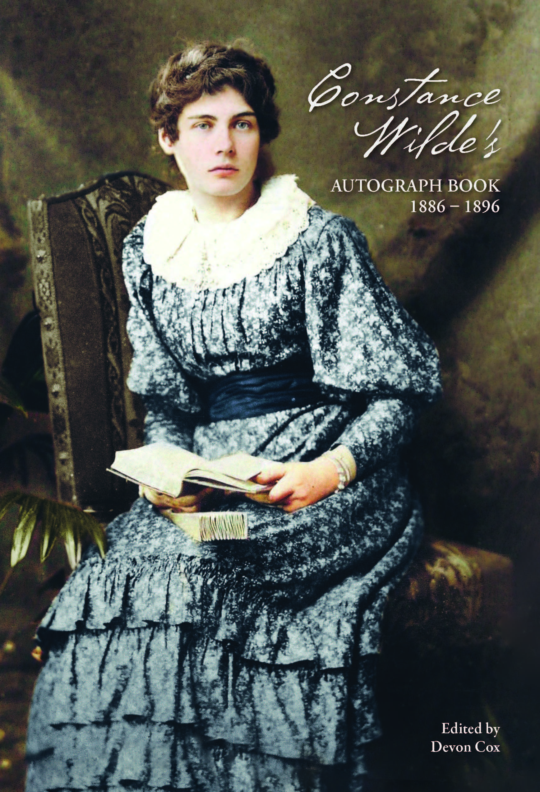Cover of Constance Wilde's Autograph Book