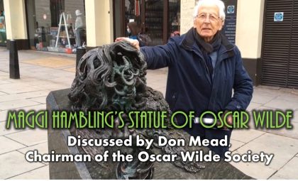 Don Mead on Maggi Hambling’s Oscar Wilde