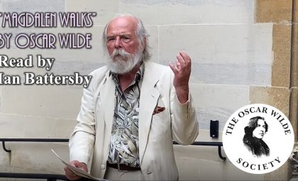 Ian Battersby reads “Magdalen Walks”