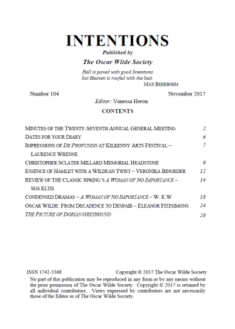 Intentions 104 TOC