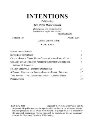 Intentions 107 TOC