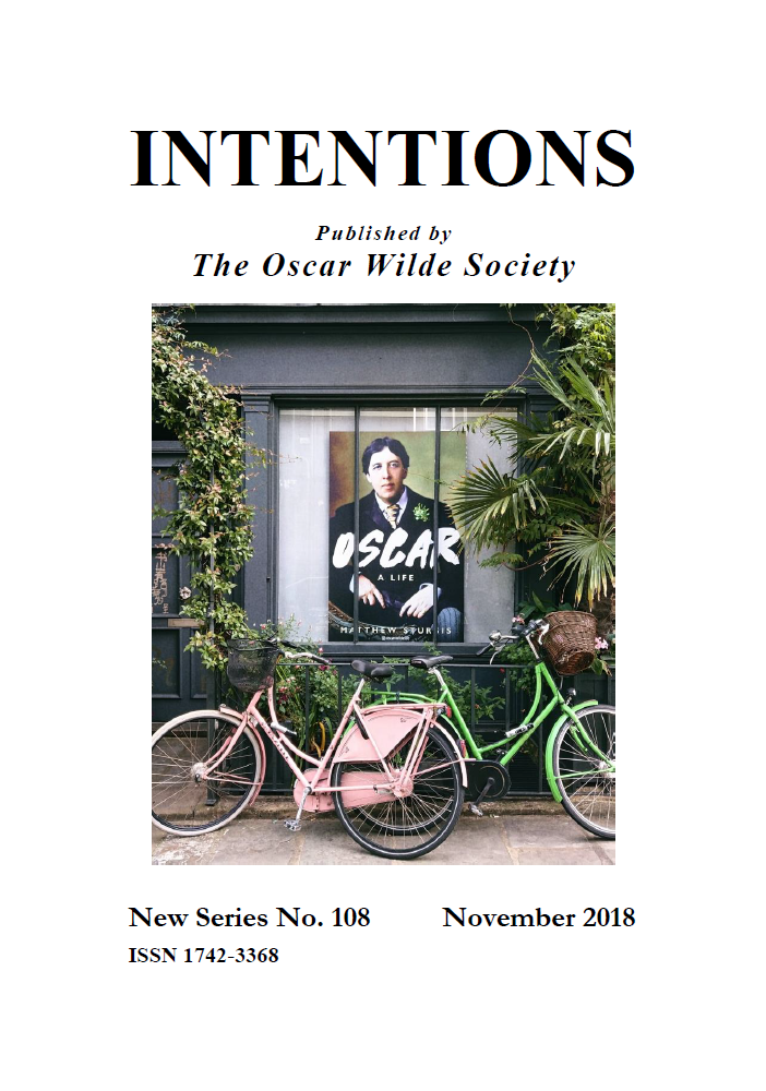 Intentions 108 Cover