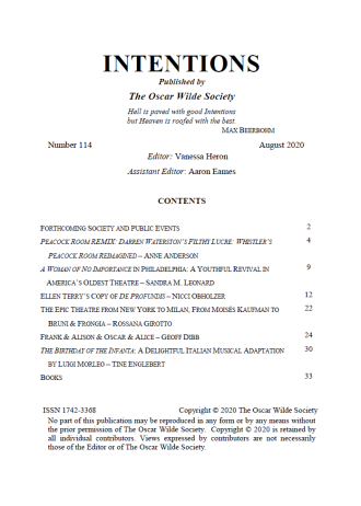 Intentions 114 TOC