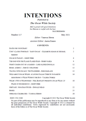 Intentions 117 TOC