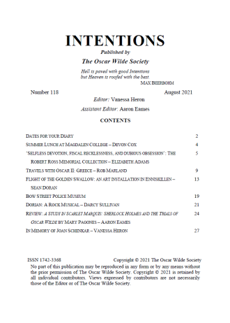Intentions 118 TOC