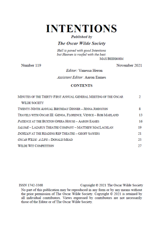 Intentions 119 TOC