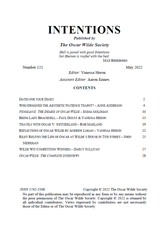 Intentions 121 TOC