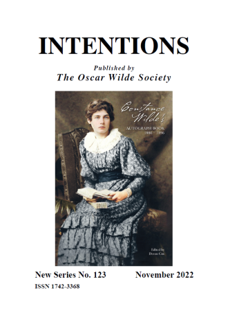 Intentions 123 Cover