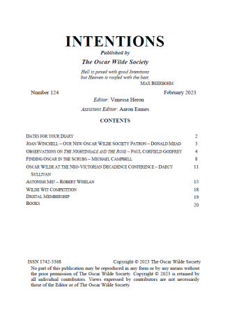 Intentions 124 TOC