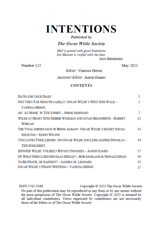 Intentions 125 TOC
