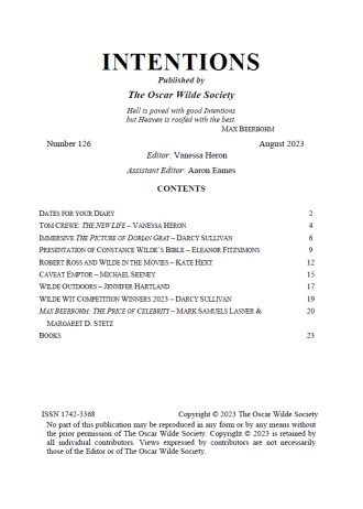 Intentions 126 TOC
