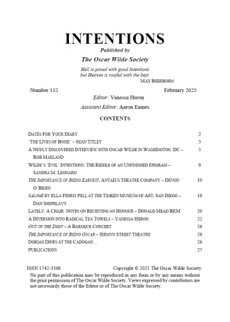 Intentions 132 TOC