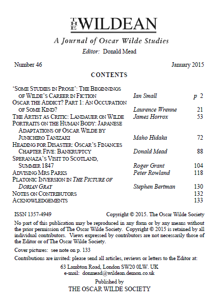 Wildean 46 TOC
