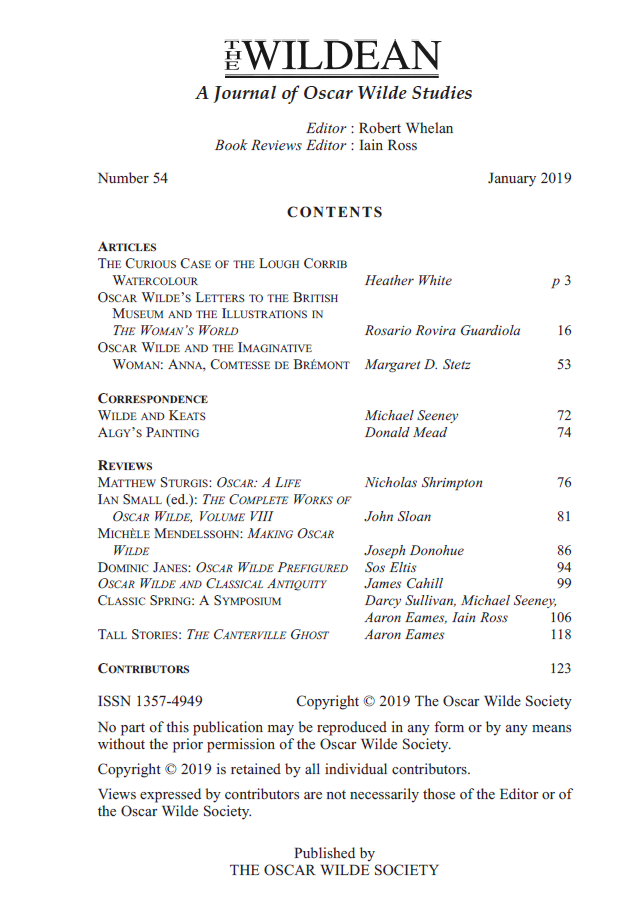 Wildean 54 TOC