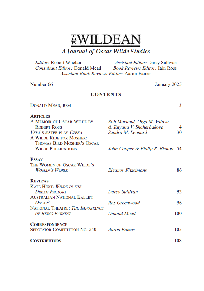Wildean 66 TOC
